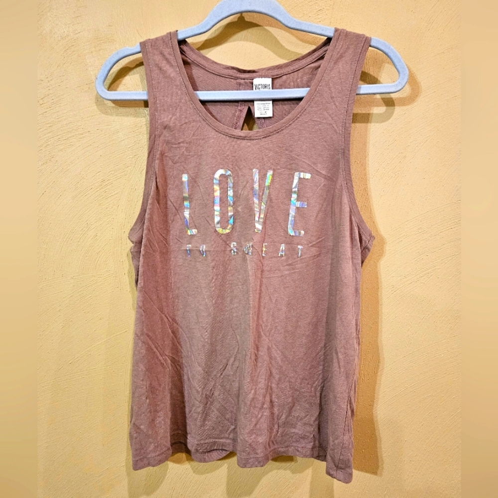 Purple Victoria's Secret Sport Tank Top